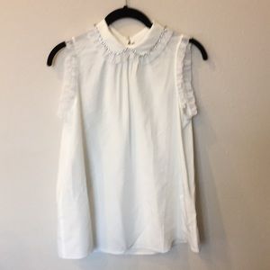 Kate Spade Rhinestone Detail Blouse